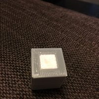 Small Cube Calibration Object 3D Printing 50485