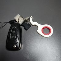 KARAMBIT KEYCHAIN KEYSPINNER SPINNER TIKTOK KEYRAMBIT NO BEARING - Thumbnail 5