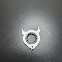 DEVIL KEYCHAIN TIKTOK SPINNER NO BEARING KARAMBIT - Thumbnail 1