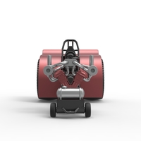 Pulling tractor with turbo engine V12 Version 2 Scale 1:25 - Thumbnail 7