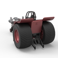 Pulling tractor with turbo engine V12 Version 2 Scale 1:25 - Thumbnail 12