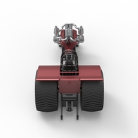 Pulling tractor with turbo engine V12 Version 2 Scale 1:25 - Thumbnail 13