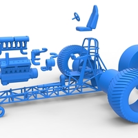 Pulling tractor with turbo engine V12 Version 2 Scale 1:25 - Thumbnail 15