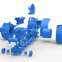 Pulling tractor with turbo engine V12 Version 2 Scale 1:25 - Thumbnail 18