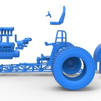 Pulling tractor with turbo engine V12 Version 2 Scale 1:25 - Thumbnail 19