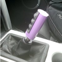 Small Pistol Grip Mustang Shift Knob 3D Printing 50489