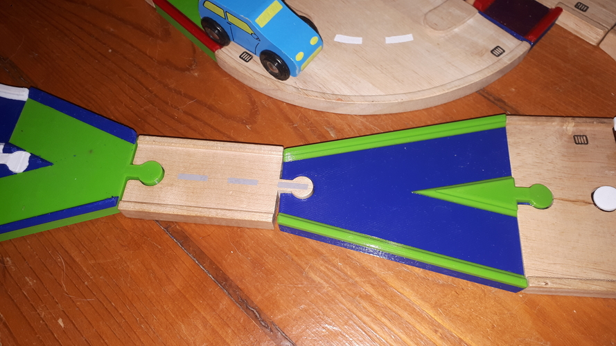 Wooden roadway changers 3D Print 504950