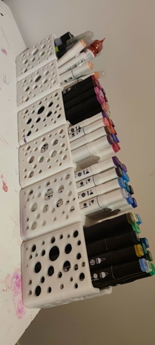 Modular pen holder 3D Print 504959