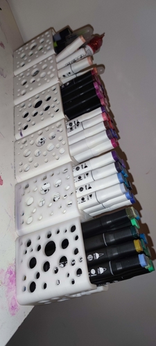 Modular pen holder 3D Print 504960