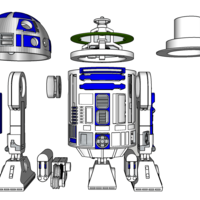 R2D2 from STAR WARS the one and only - Thumbnail 2