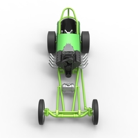 Diecast Front engine old school dragster with V8 Scale 1:25 - Thumbnail 6