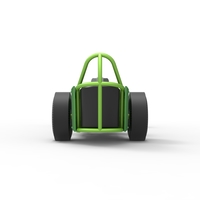 Diecast Front engine old school dragster with V8 Scale 1:25 - Thumbnail 14