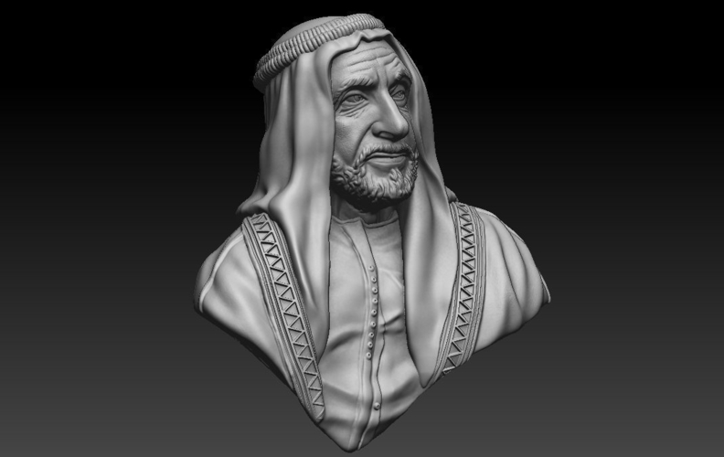 Arab Sheik 3D Print 505021