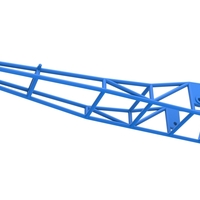 Frame of old school Front engine dragster 1:25 - Thumbnail 2