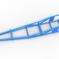 Frame of old school Front engine dragster 1:25 - Thumbnail 3