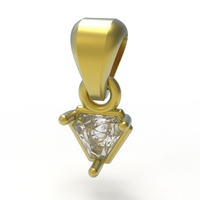 triangle pendant 5mm - Thumbnail 6