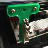 Small Flying Bus Cable mount for OpenBeam 3D Printing 50506