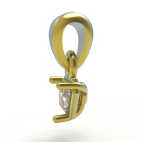 triangle pendant 5mm - Thumbnail 10