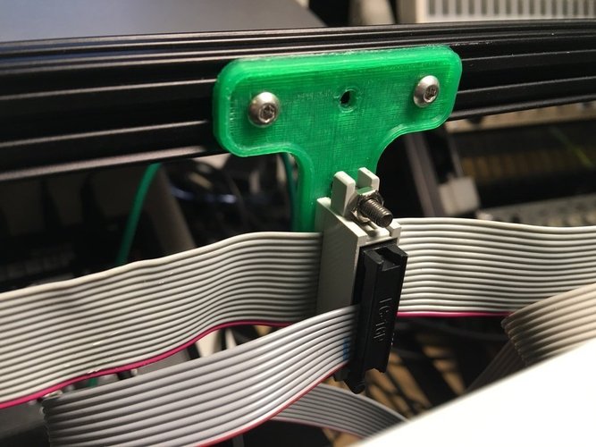 Flying Bus Cable mount for OpenBeam 3D Print 50507
