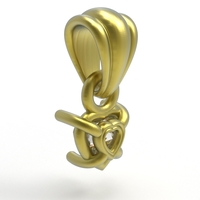 heart pendant 5mm - Thumbnail 6