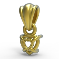 heart pendant 5mm - Thumbnail 12