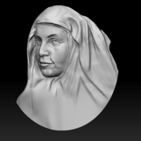 Small Nun 3D Printing 505104