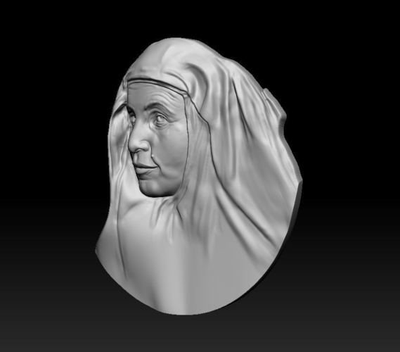 Nun 3D Print 505105