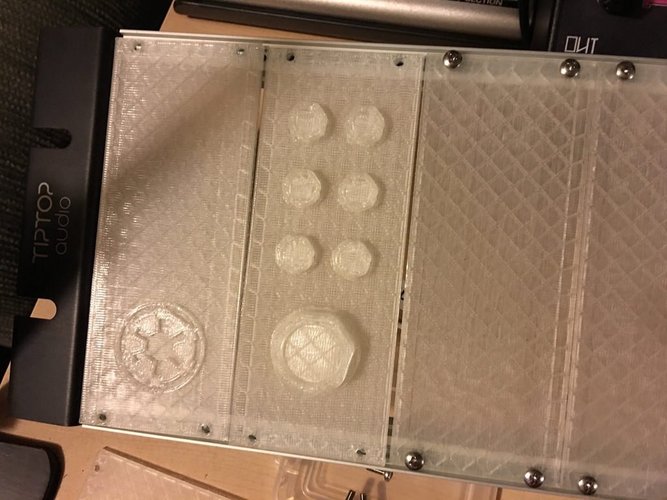 Imperial 10hp Eurorack panels 3D Print 50511