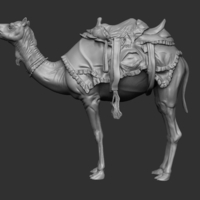 Small Arabian camel 3D Printing 505128