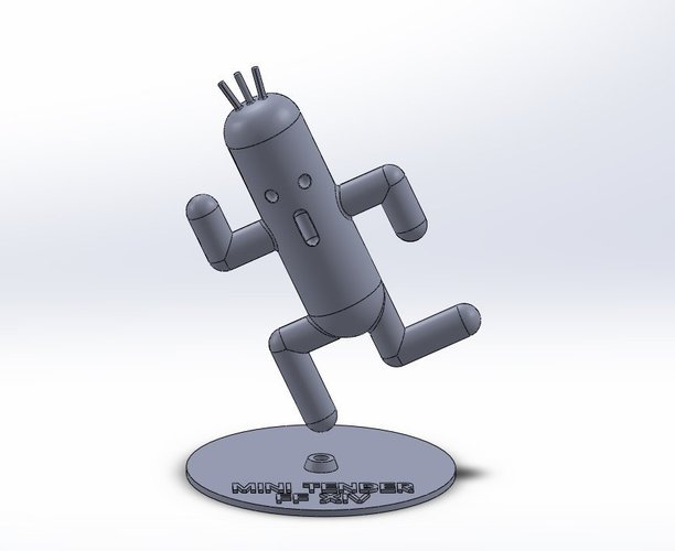 Final Fantasy XIV - mini tender (mini cactus)  3D Print 50513