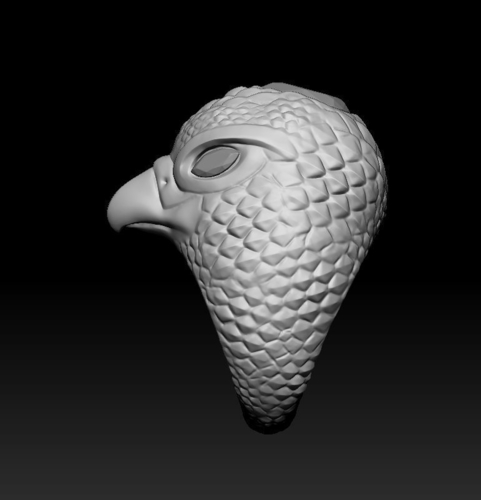 Falcon ring 3D Print 505133