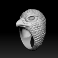 Falcon ring - Thumbnail 4