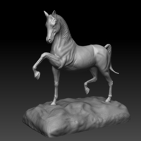 Small Arabian Horse 3D Printing 505142