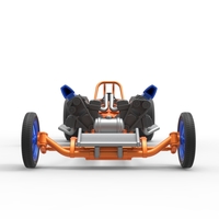 Front engine dragster with 2 V8 Version 2 Scale 1:25 - Thumbnail 7