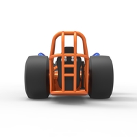 Front engine dragster with 2 V8 Version 2 Scale 1:25 - Thumbnail 14