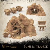 Small Mine Entrance 3D Printing 505187