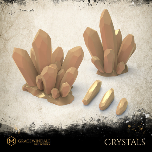 Crystals 3D Print 505193
