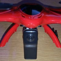 MD80 Camera mount for MJX X400 quadcopter - Thumbnail 5