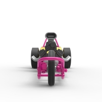Front engine old school three wheeled dragster 1:25 - Thumbnail 6
