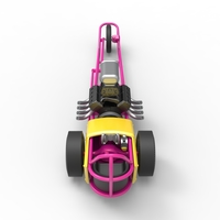Front engine old school three wheeled dragster 1:25 - Thumbnail 12