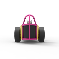 Front engine old school three wheeled dragster 1:25 - Thumbnail 13