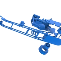 Front engine old school three wheeled dragster 1:25 - Thumbnail 15