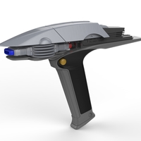 Beyond Phaser - Star Trek - Printable 3d model - STL files - Thumbnail 3