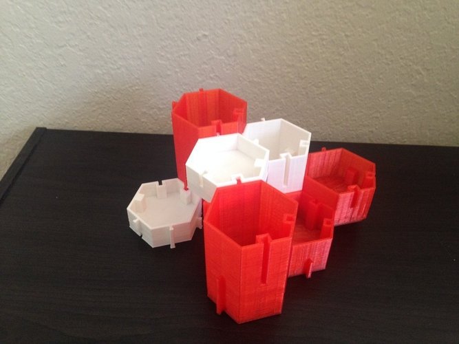GroupHex :  An Organizable Organizer 3D Print 50525