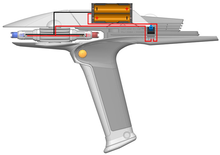 Beyond Phaser - Star Trek - Printable 3d model - STL files 3D Print 505256