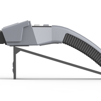  Boomerang Phaser - Star Trek - Printable 3d model - STL files - Thumbnail 8