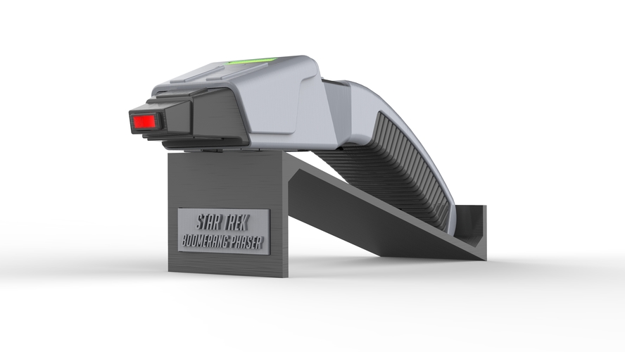  Boomerang Phaser - Star Trek - Printable 3d model - STL files 3D Print 505266