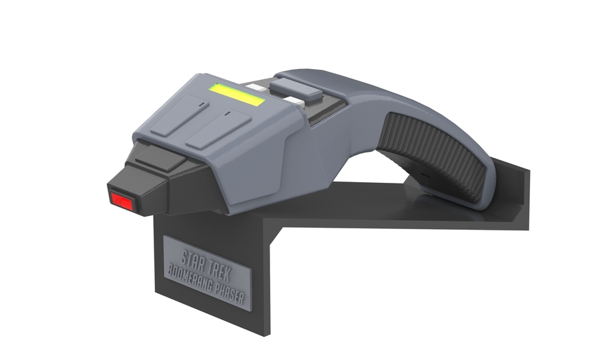  Boomerang Phaser - Star Trek - Printable 3d model - STL files 3D Print 505267