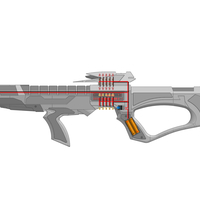 EVA Phaser Rifle - Star Trek First Contact - STL  - Thumbnail 2
