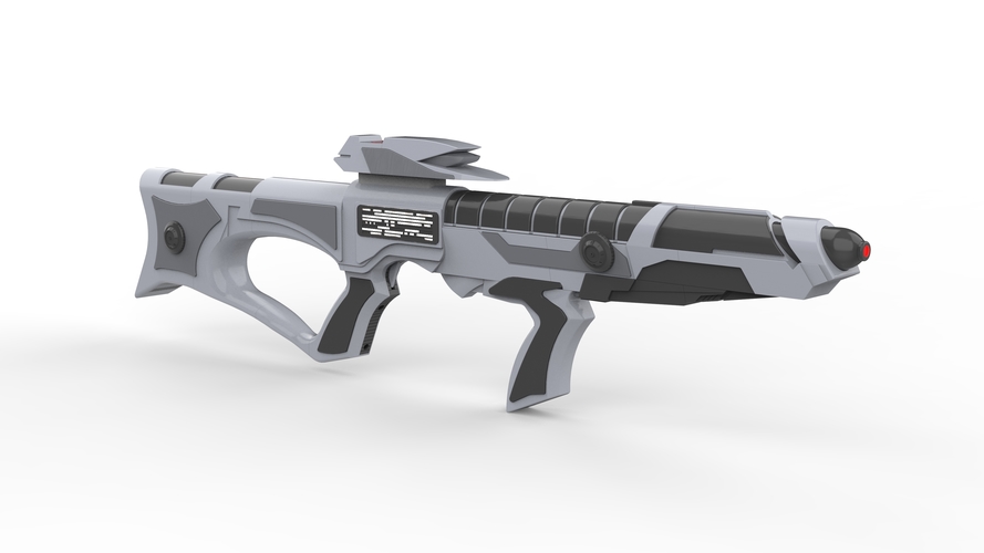 EVA Phaser Rifle - Star Trek First Contact - STL  3D Print 505315